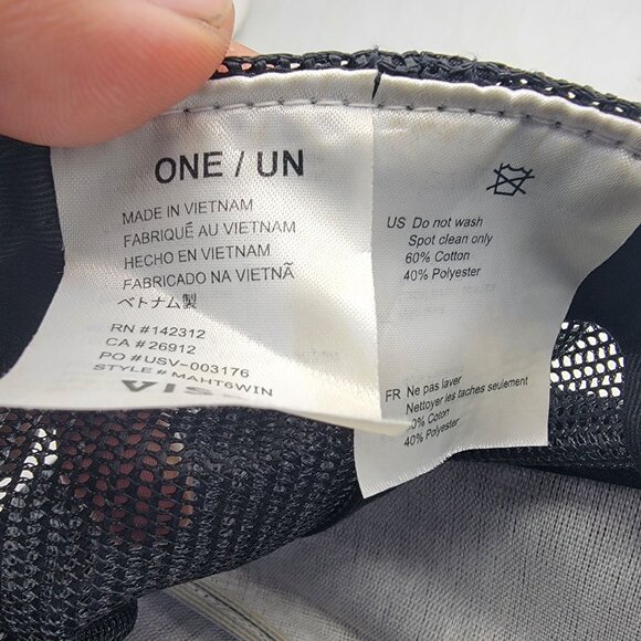 Vissla Windows Eco Blue Trucker Hat Cap Casual Outdoors Breathable Lightweight - Picture 6 of 10